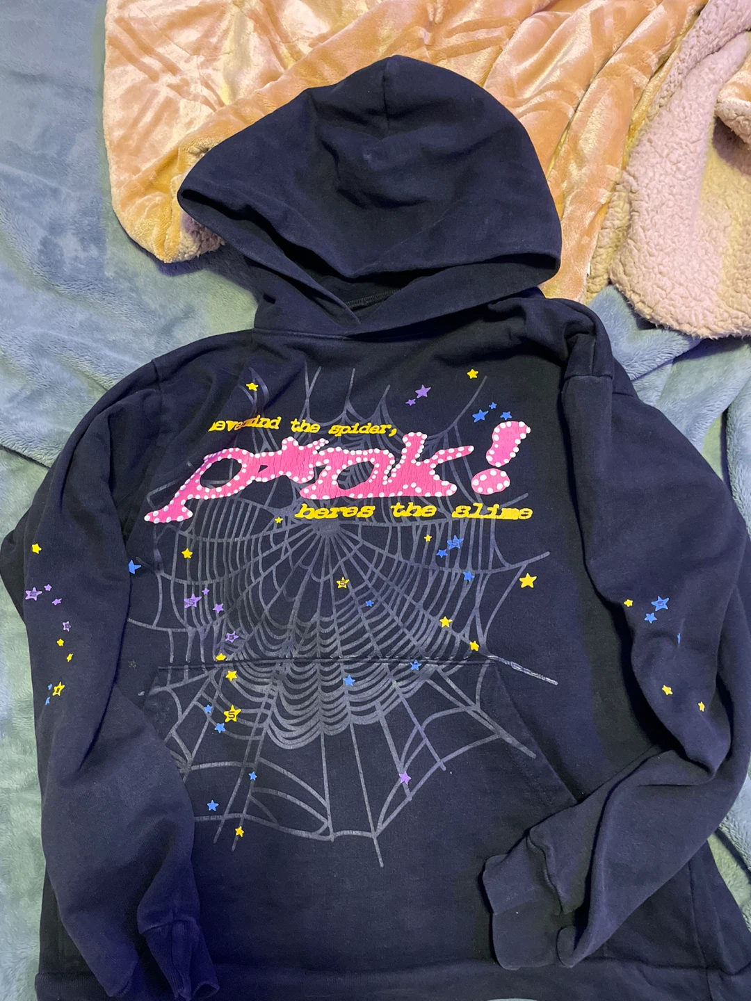 Pink Spiderweb Hoodie