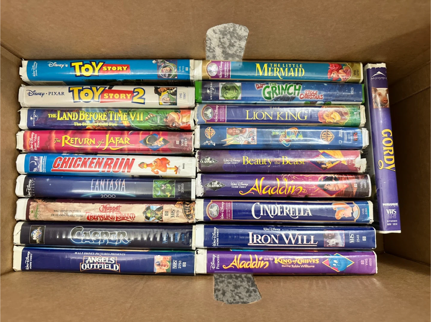 Assorted Disney and other VHS Movies Collection