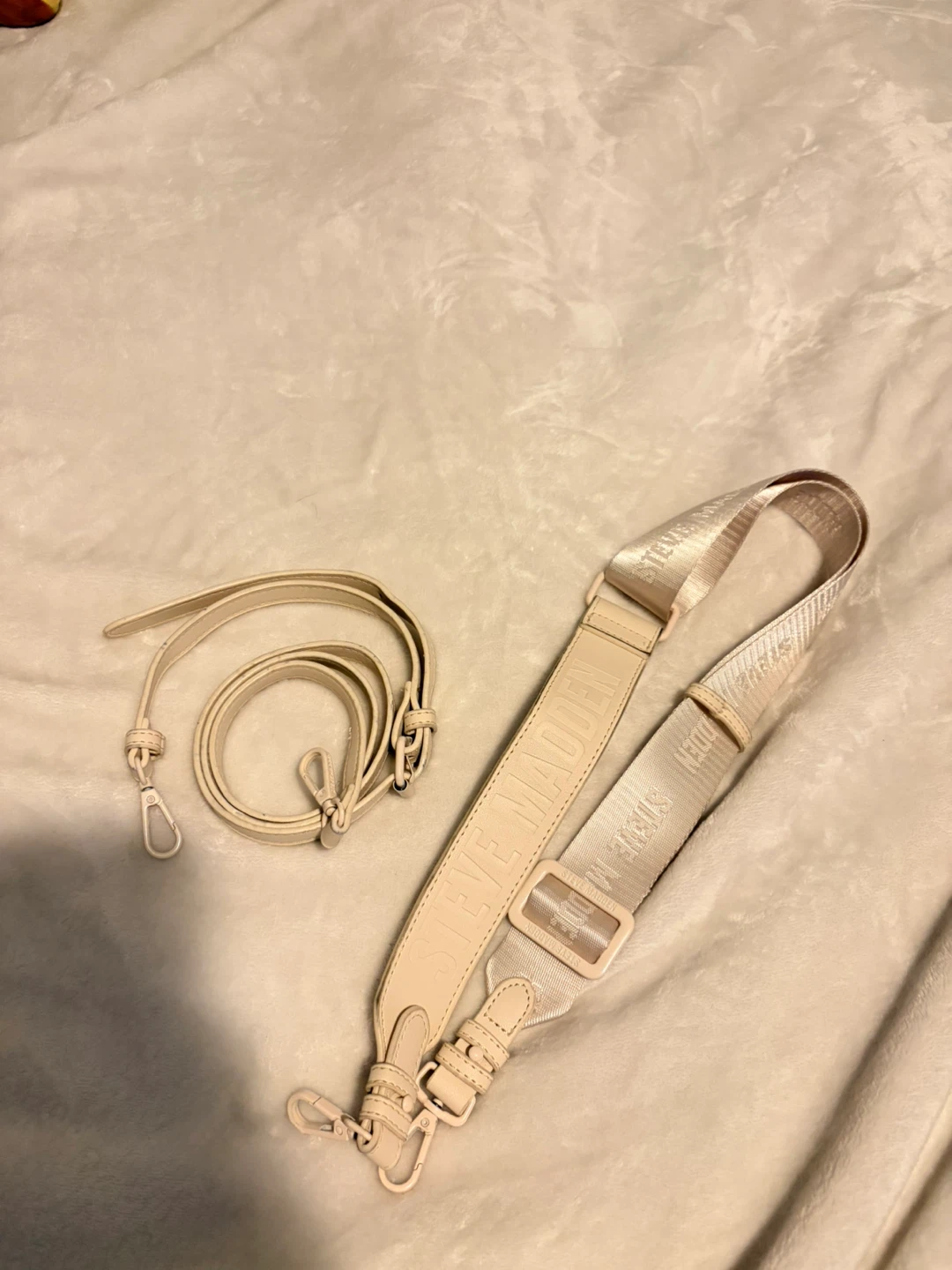 Steve Madden Cream Shoulder Bag with Chain Strap - photo 4
