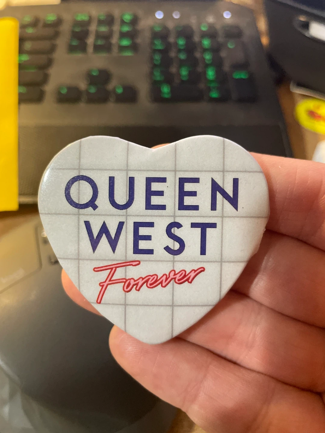 Queen West Forever Heart Pin
