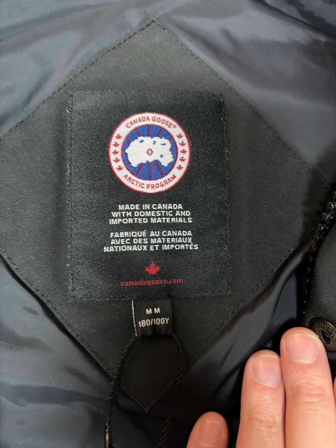（Real Fur）Canada Goose Wyndham Parka Black M - photo 3
