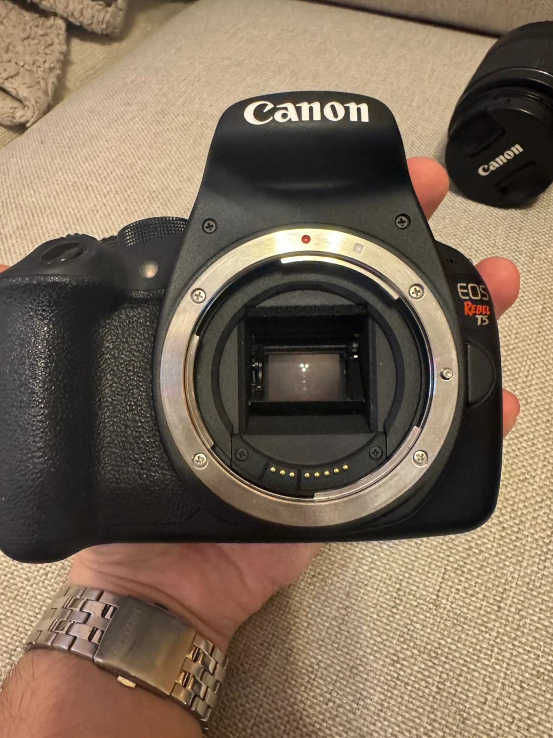 OBO Canon EOS Rebel T5 Digital Camera with 18-55mm Lens - photo 2