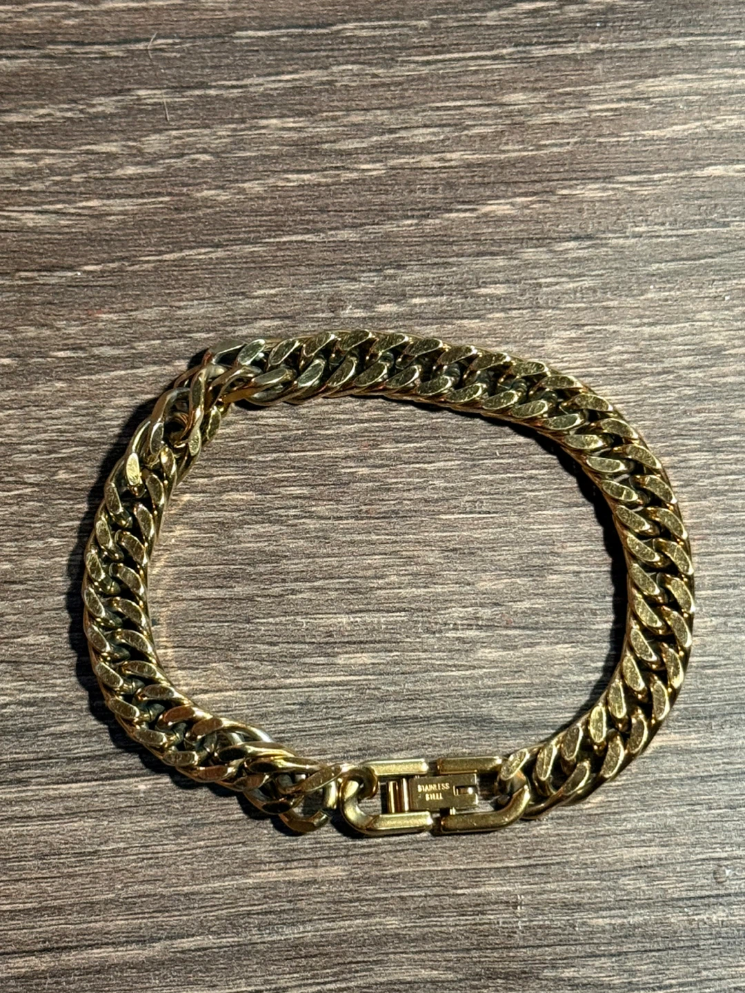 Fake gold bracelet