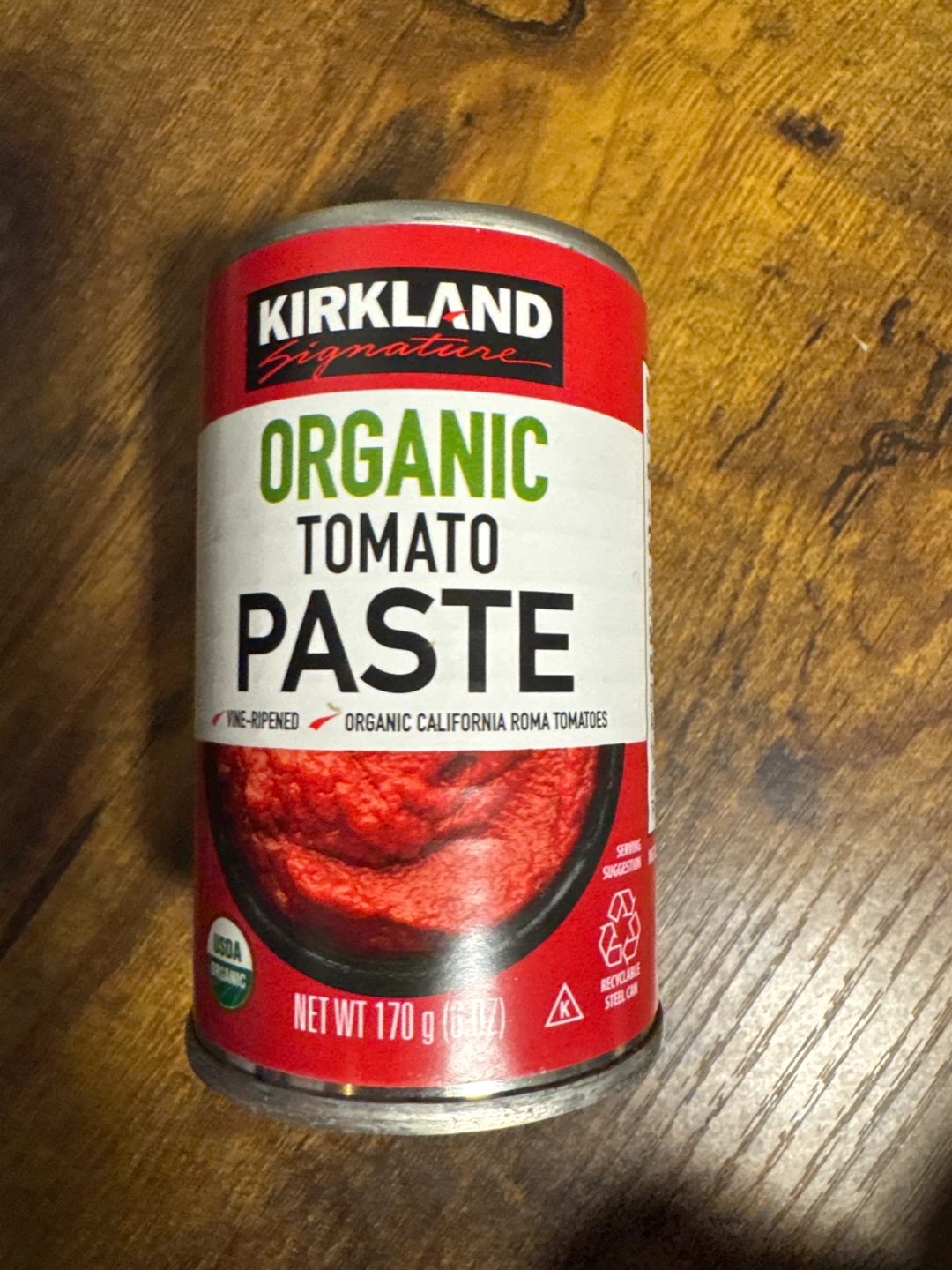 Kirkland Signature Organic Tomato Paste - 170g