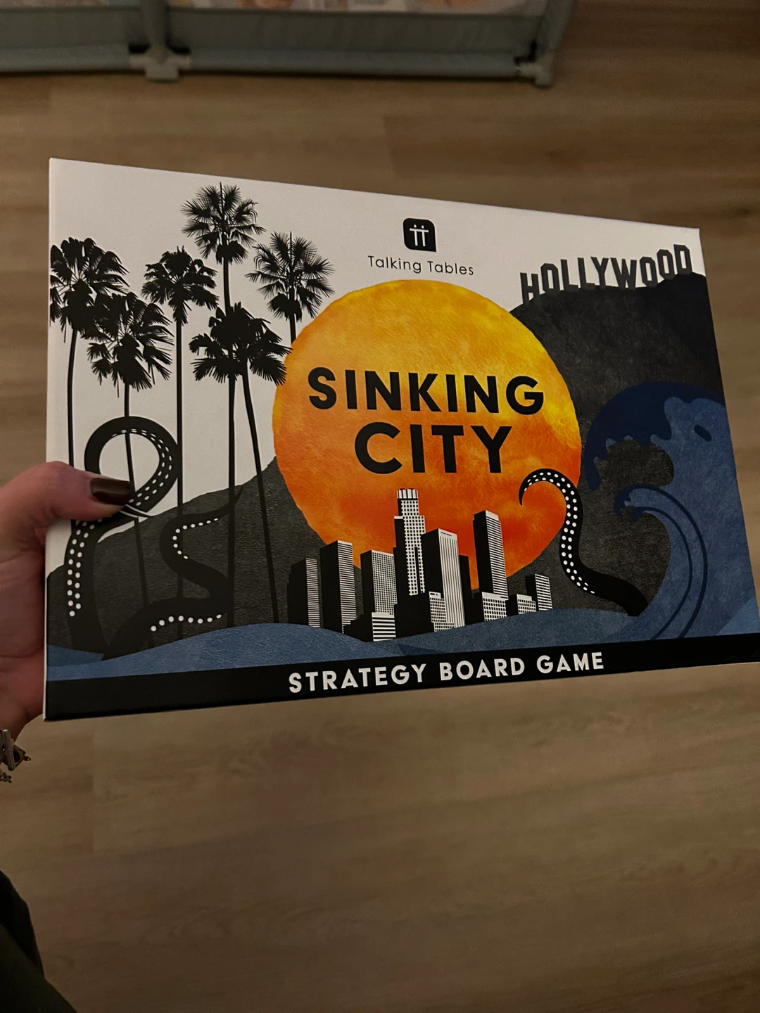 Talking Tables Sinking City Strategy Board Game