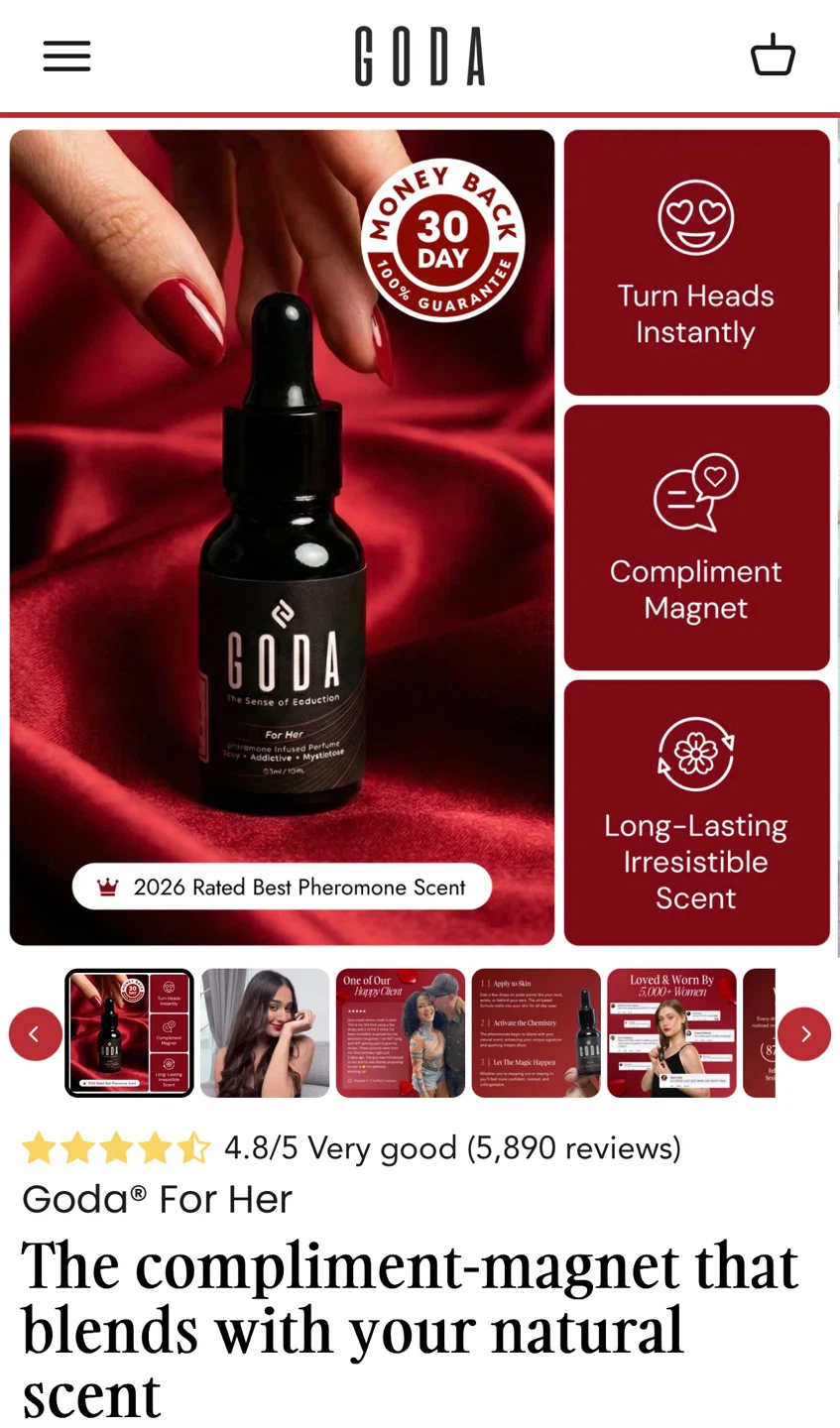 Goda For Her Pheromone Scent 15ml