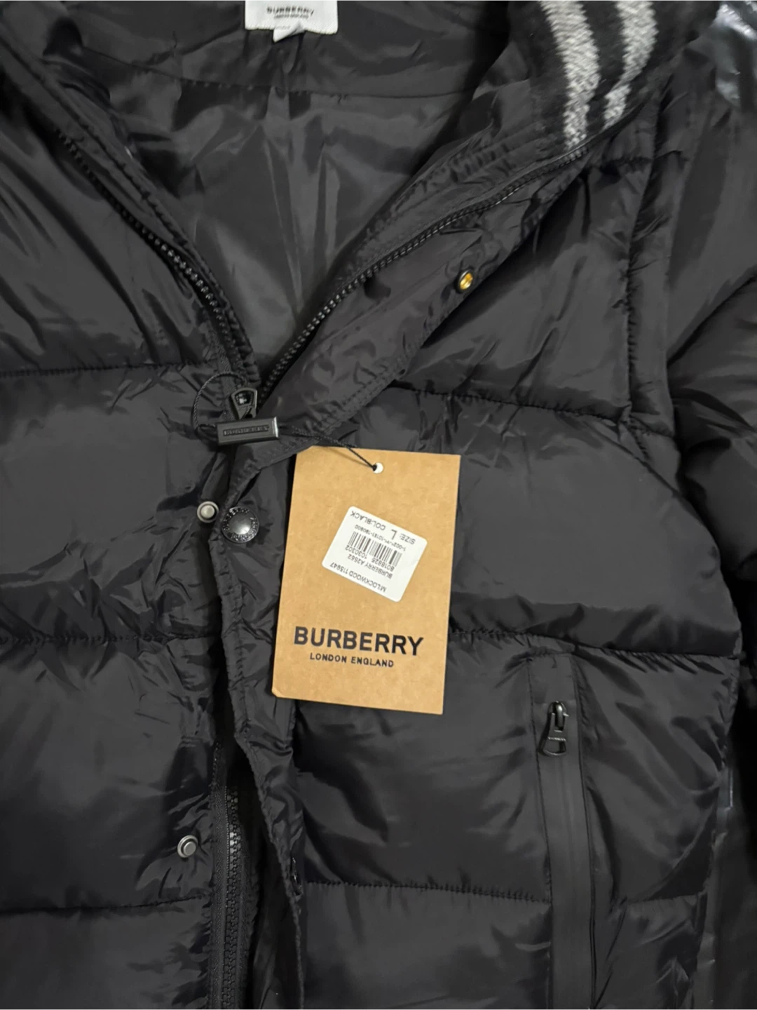 Burberry Down Puffer Jacket - photo 5