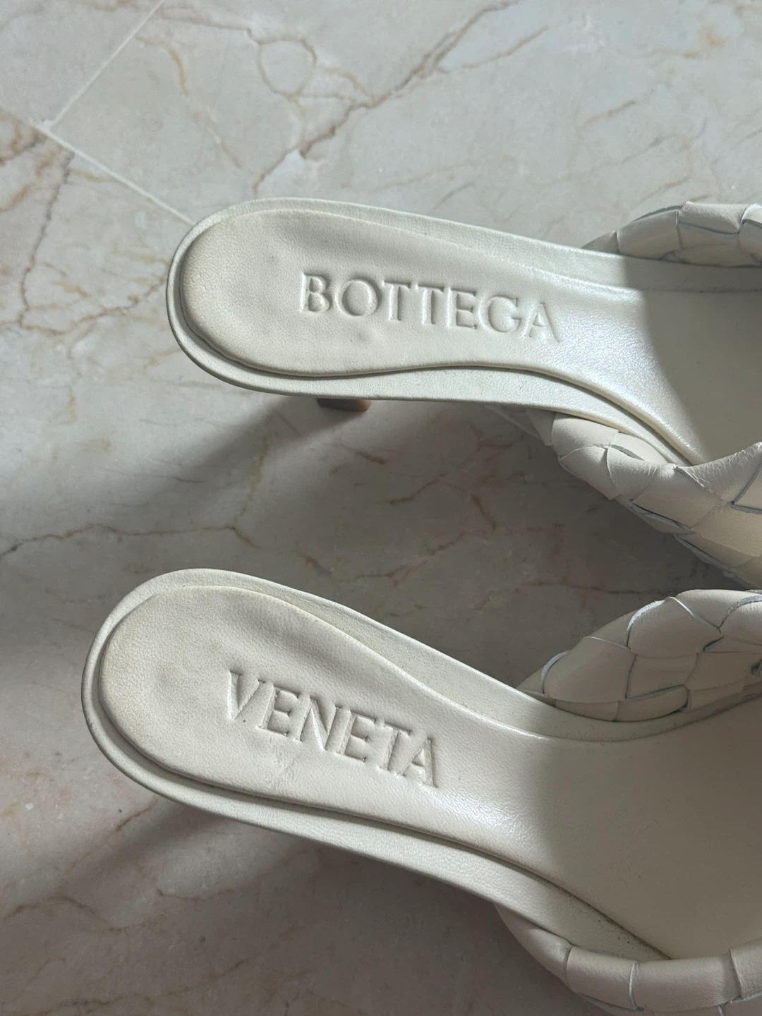 Bottega Veneta Woven Leather Heeled Mules - photo 2