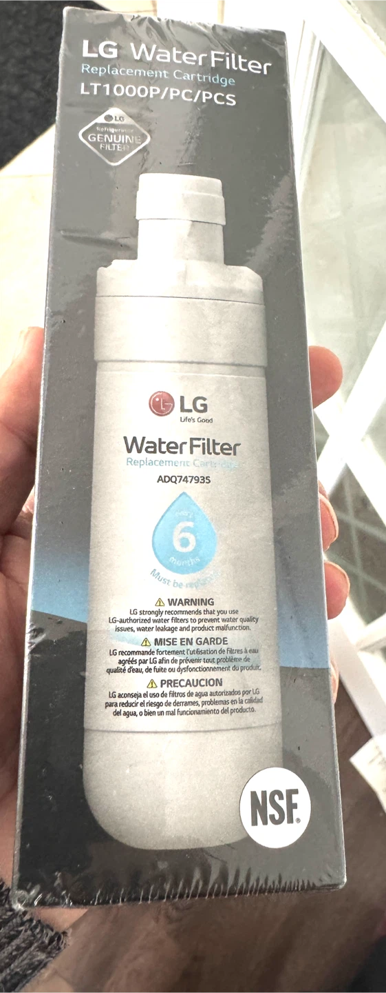 LG Water Filter LT1000PC/PC/PCS Replacement Cartridge