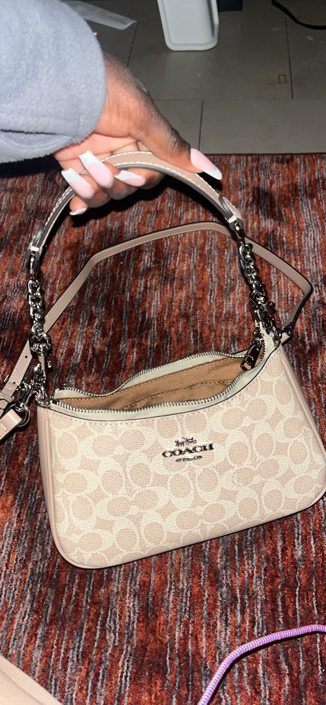 Coach Handbag with Signature Print - photo 3