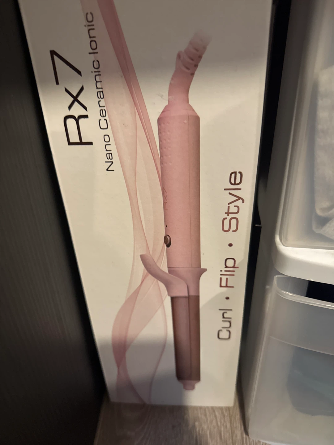 RX7 Nano Ceramic Ionic Curling Wand