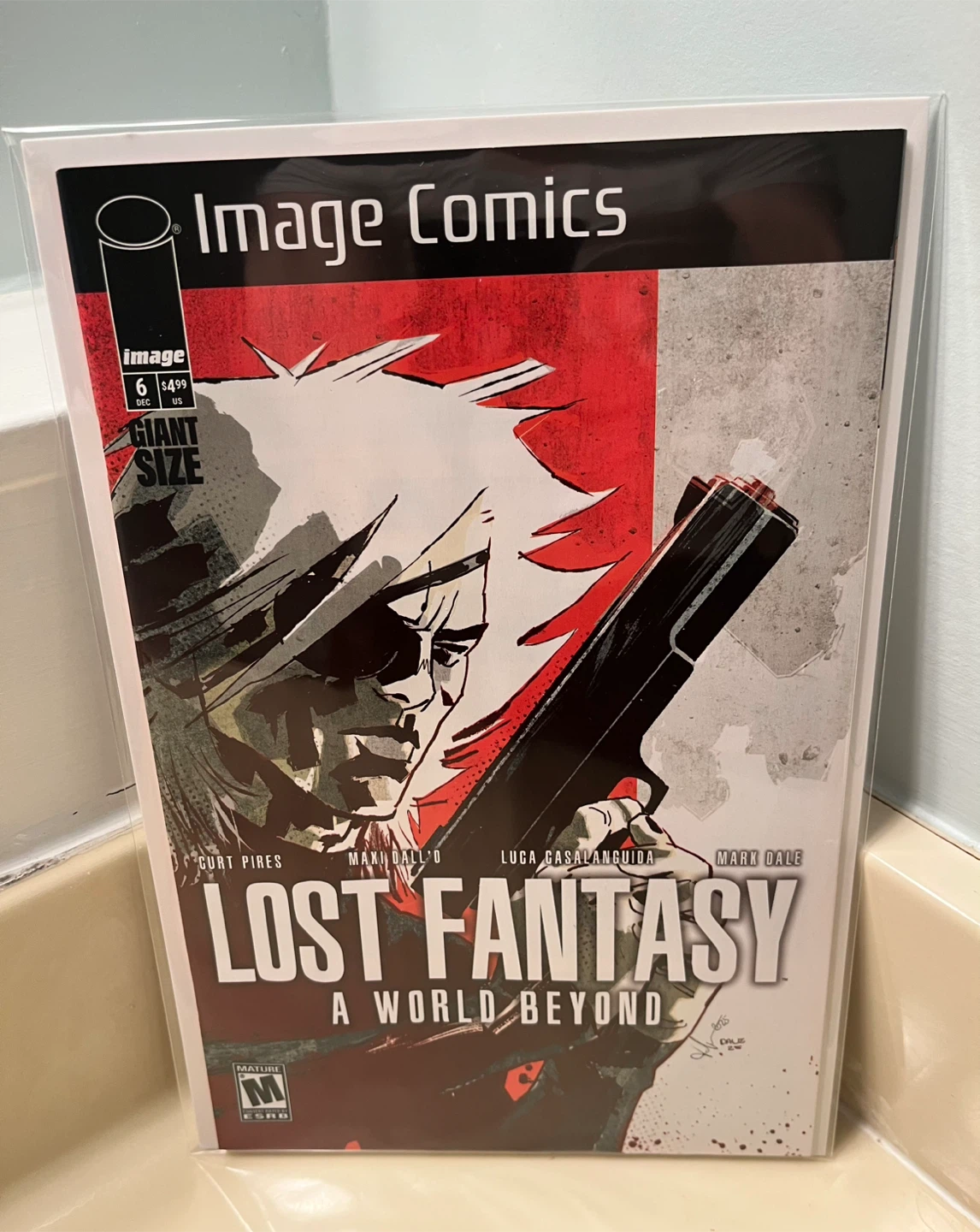 Lost Fantasy #6 Homage Variant Cover Comic Book