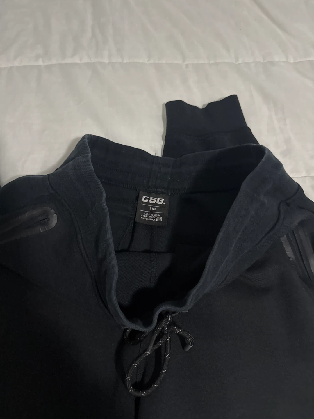 CSG Black Jogger Shorts Size L - photo 2