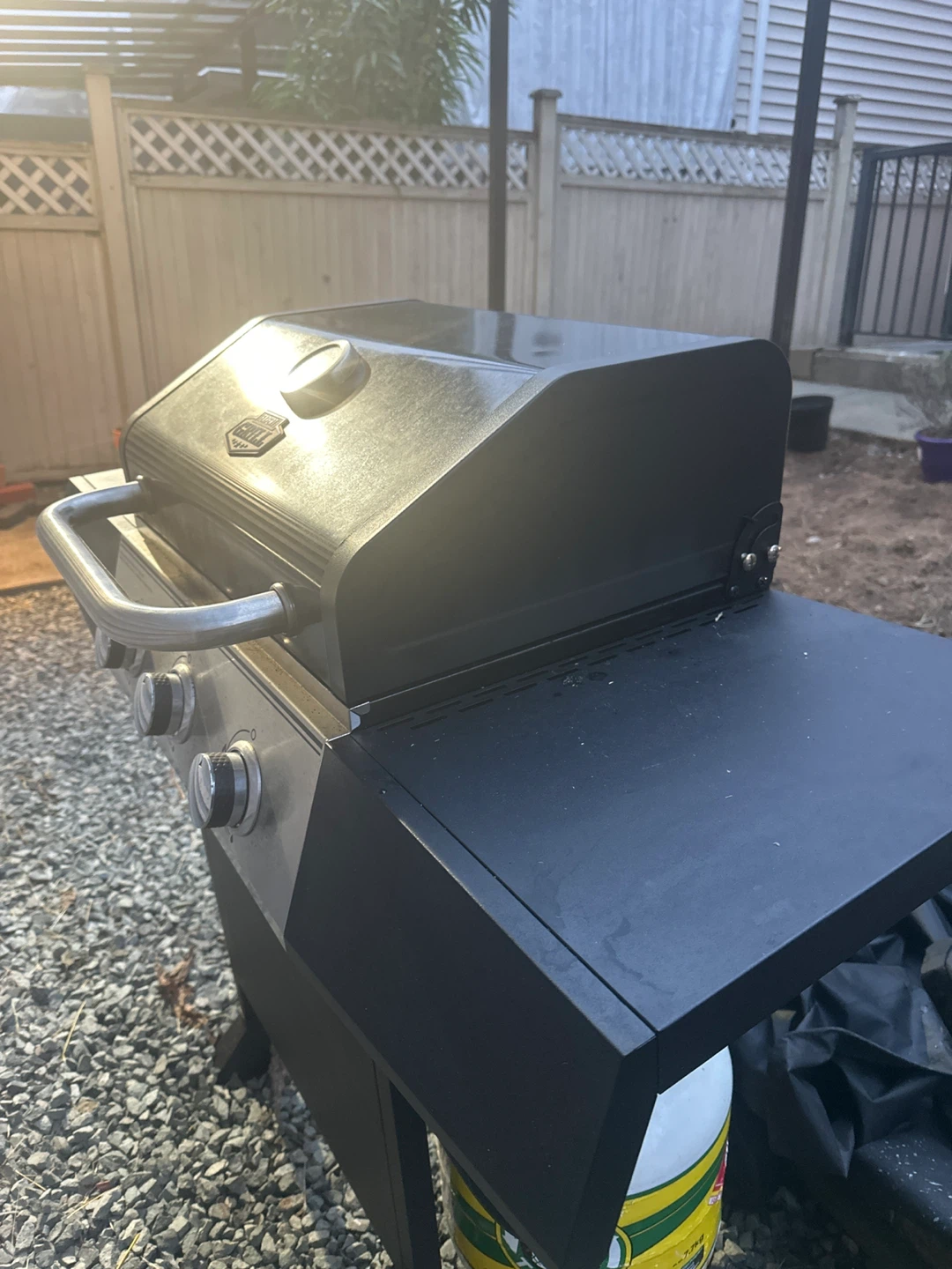 Black Outdoor Grill