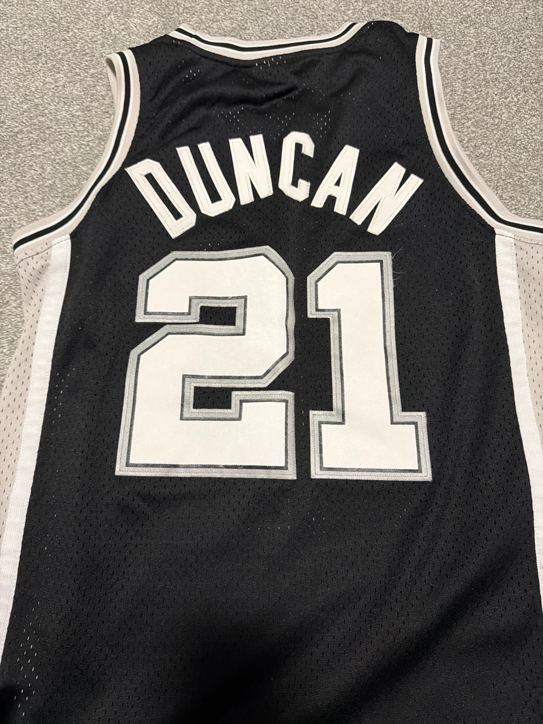 Tim Duncan 21 San Antonio Spurs Adidas Jersey - photo 3