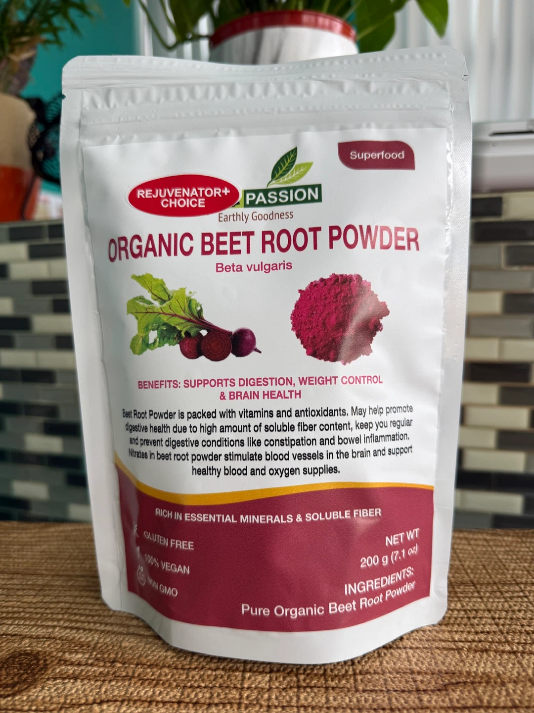 Rejuvenator+ Choice Organic Beet Root Powder (200g) - photo 2