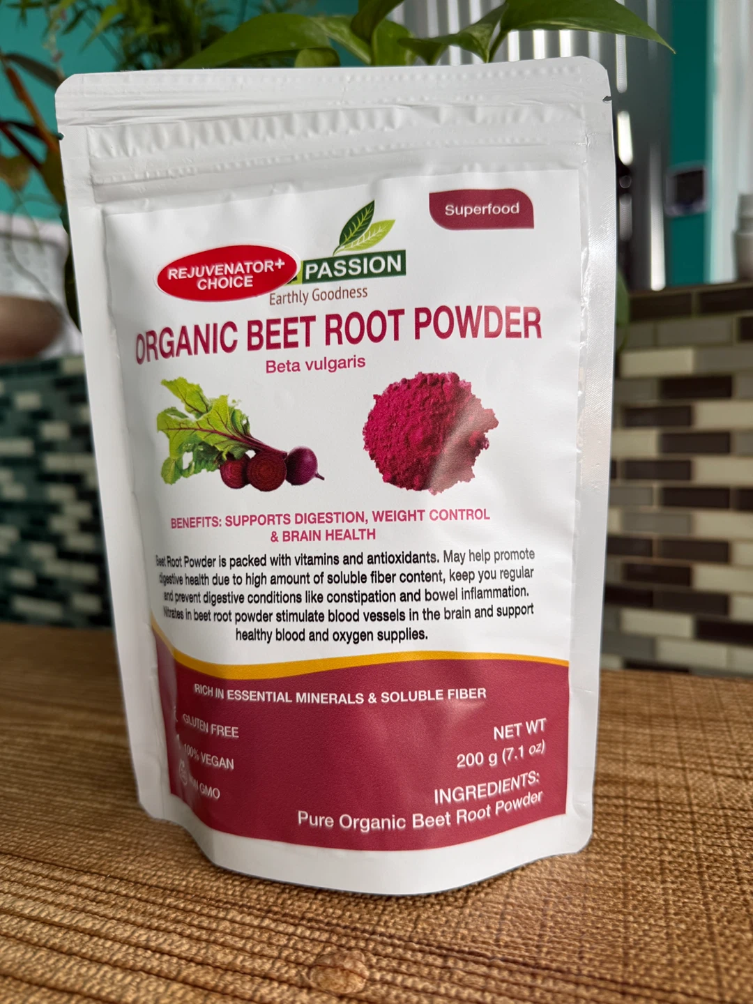 Rejuvenator+ Choice Organic Beet Root Powder (200g)