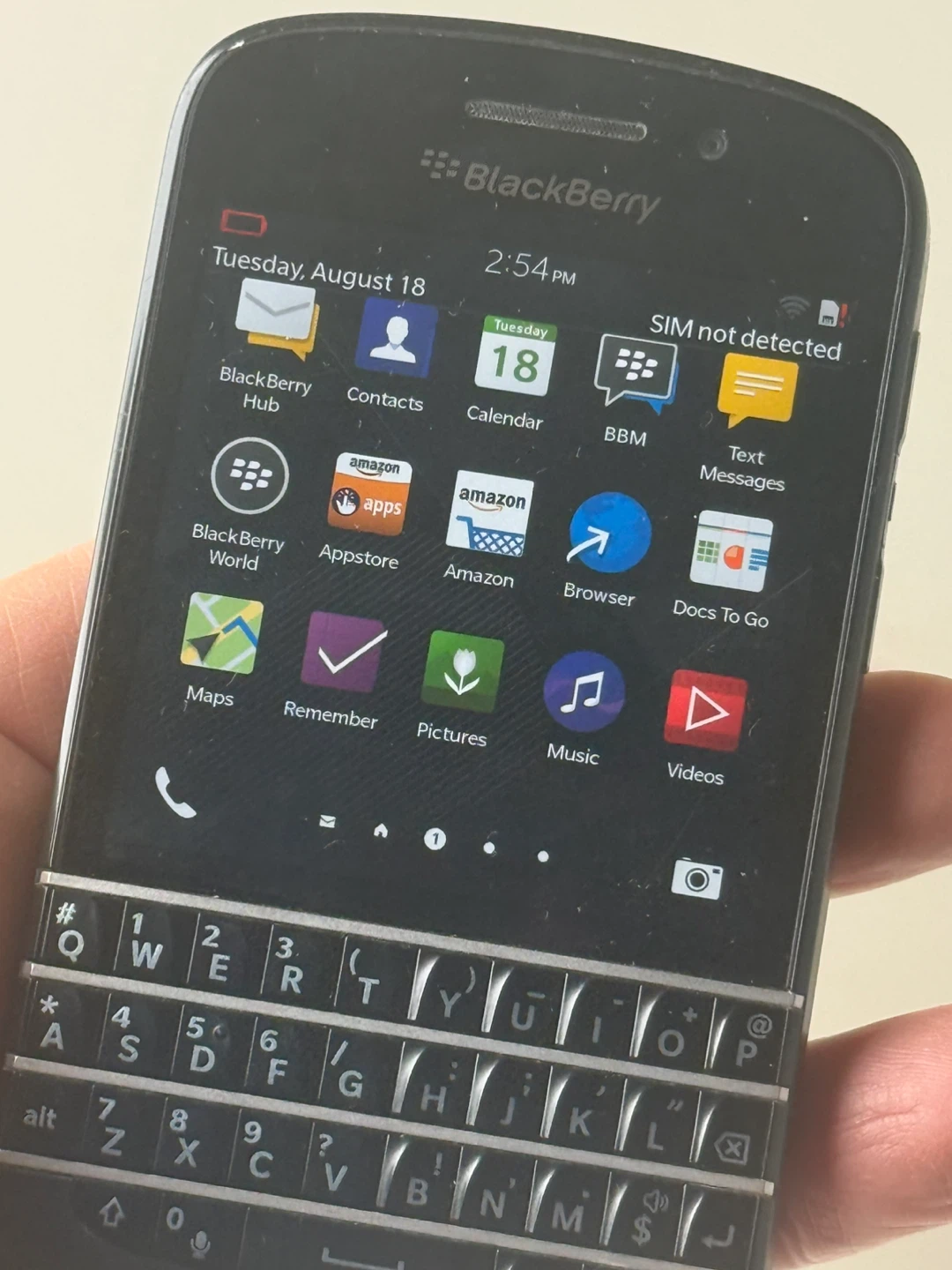 BlackBerry Classic Smartphone - New Battery