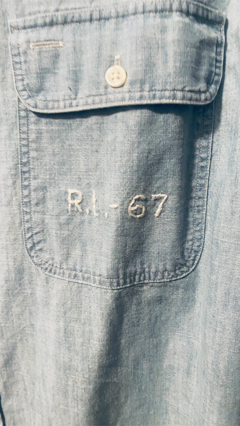 Authentic Ralph Lauren embroidered top - photo 2