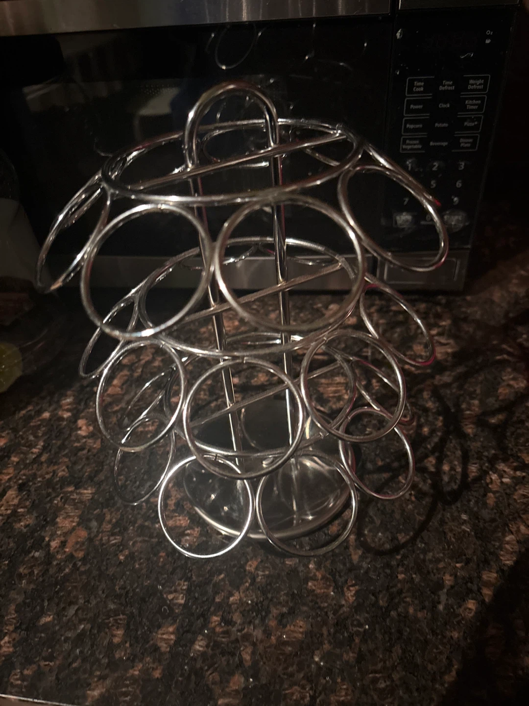 Clear Acrylic Rotating K Pod Rack - photo 2