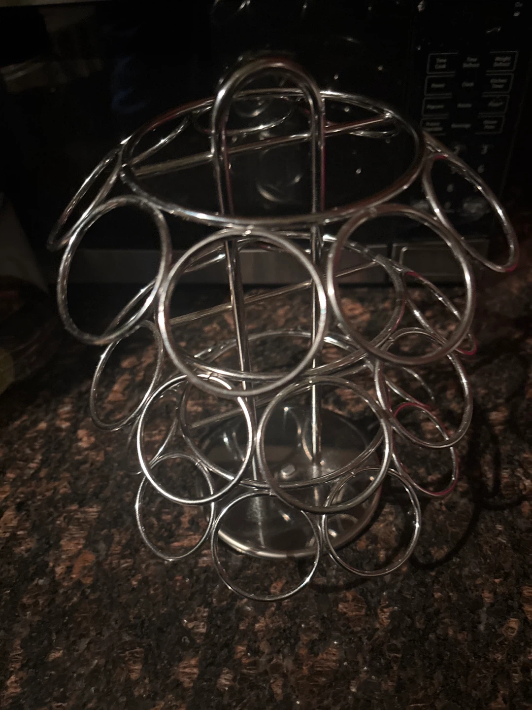 Clear Acrylic Rotating K Pod Rack