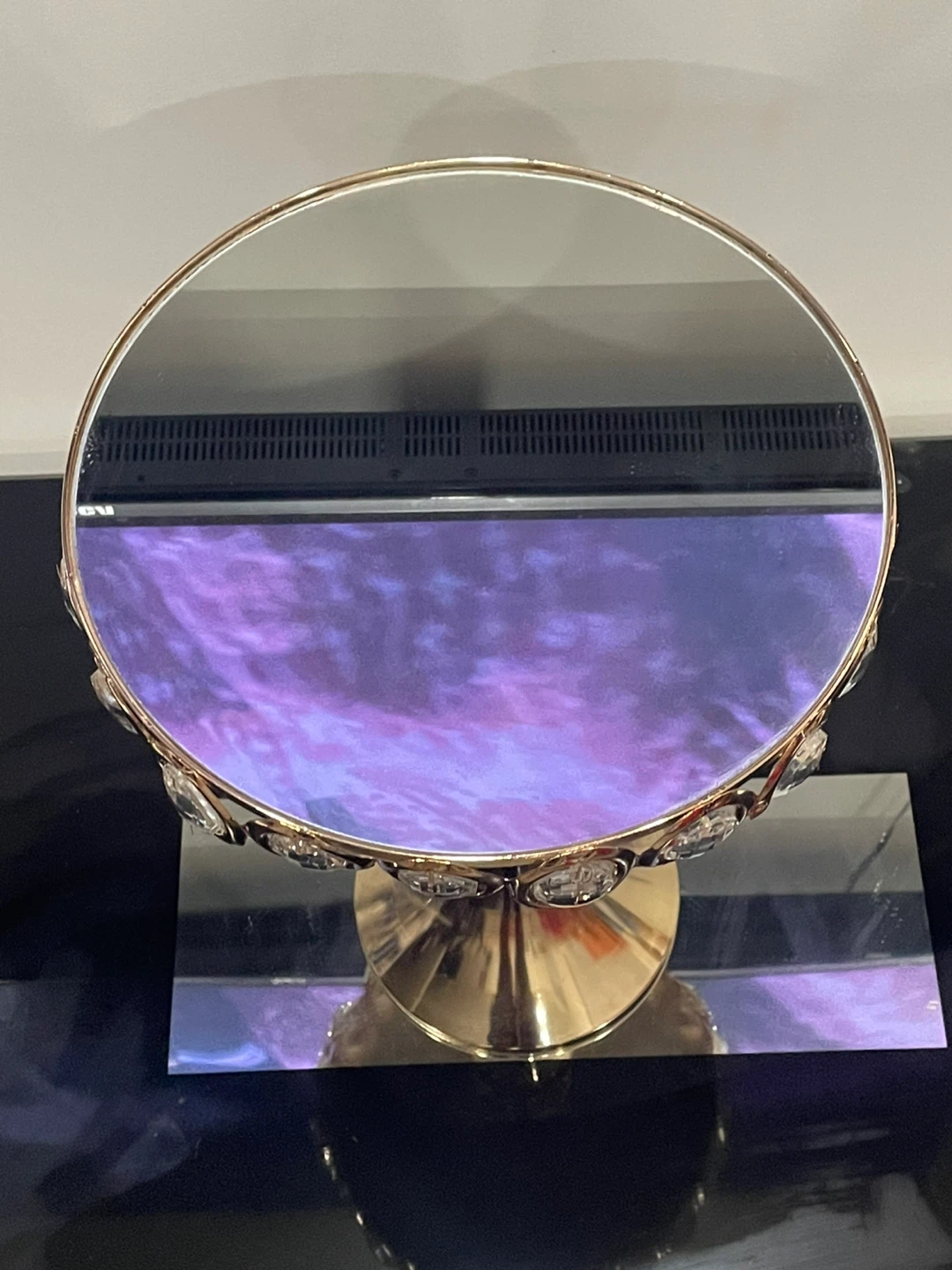 Gold Crystal Cake Stand - photo 3