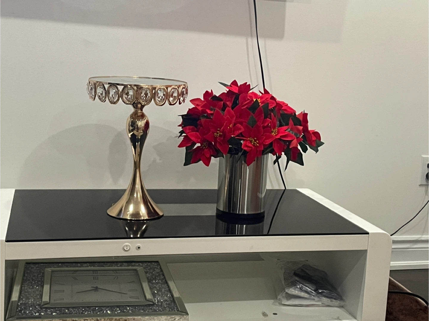 Gold Crystal Cake Stand - photo 2