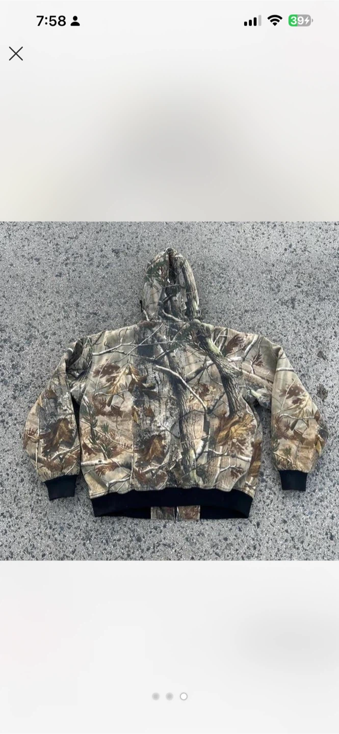 Carhartt New York Yankees Camo Active Jacket - photo 3