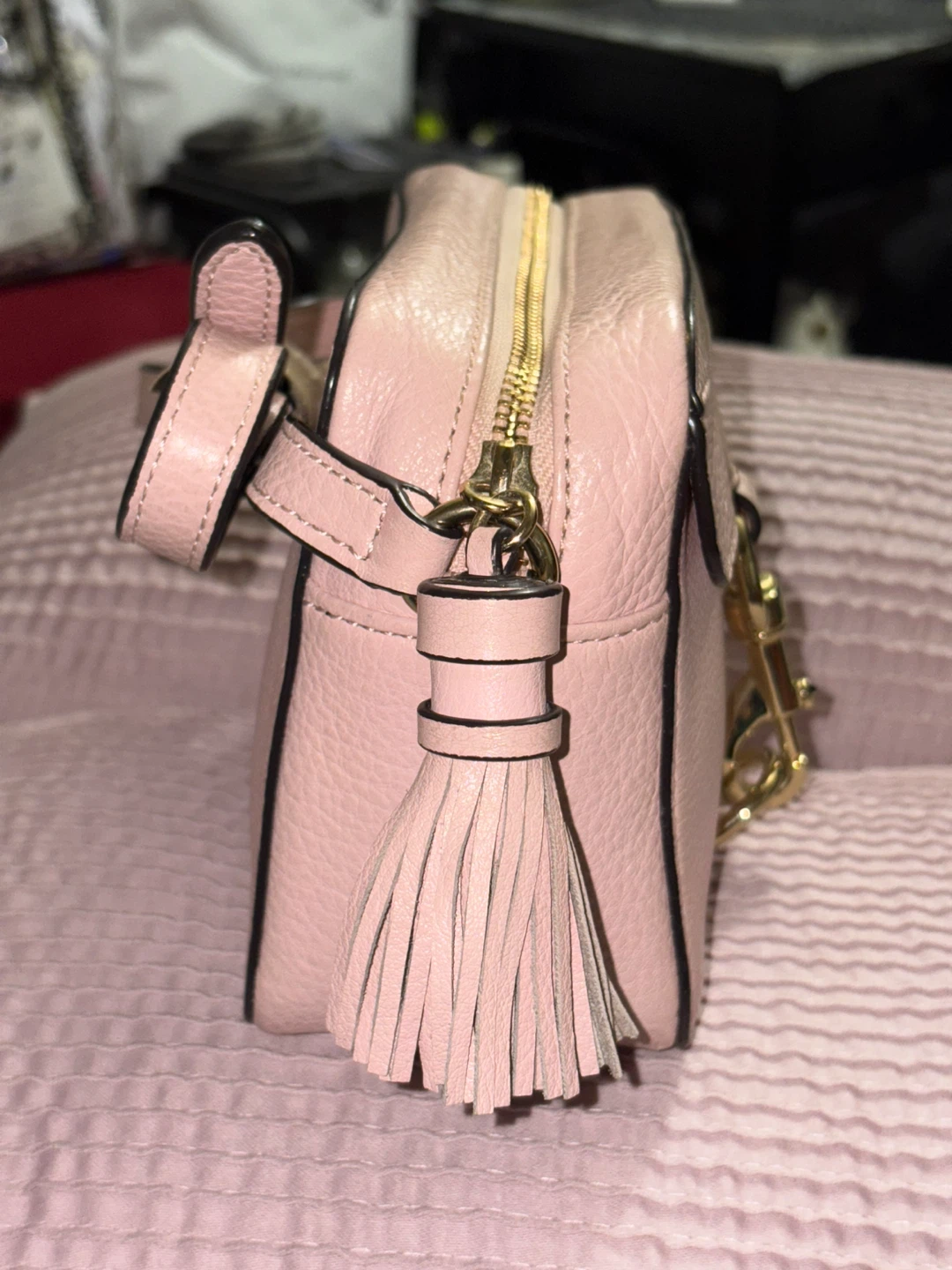Rebecca Minkoff Pink Leather Camera Bag - photo 5