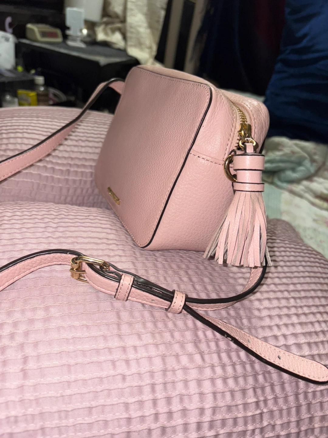 Rebecca Minkoff Pink Leather Camera Bag - photo 3