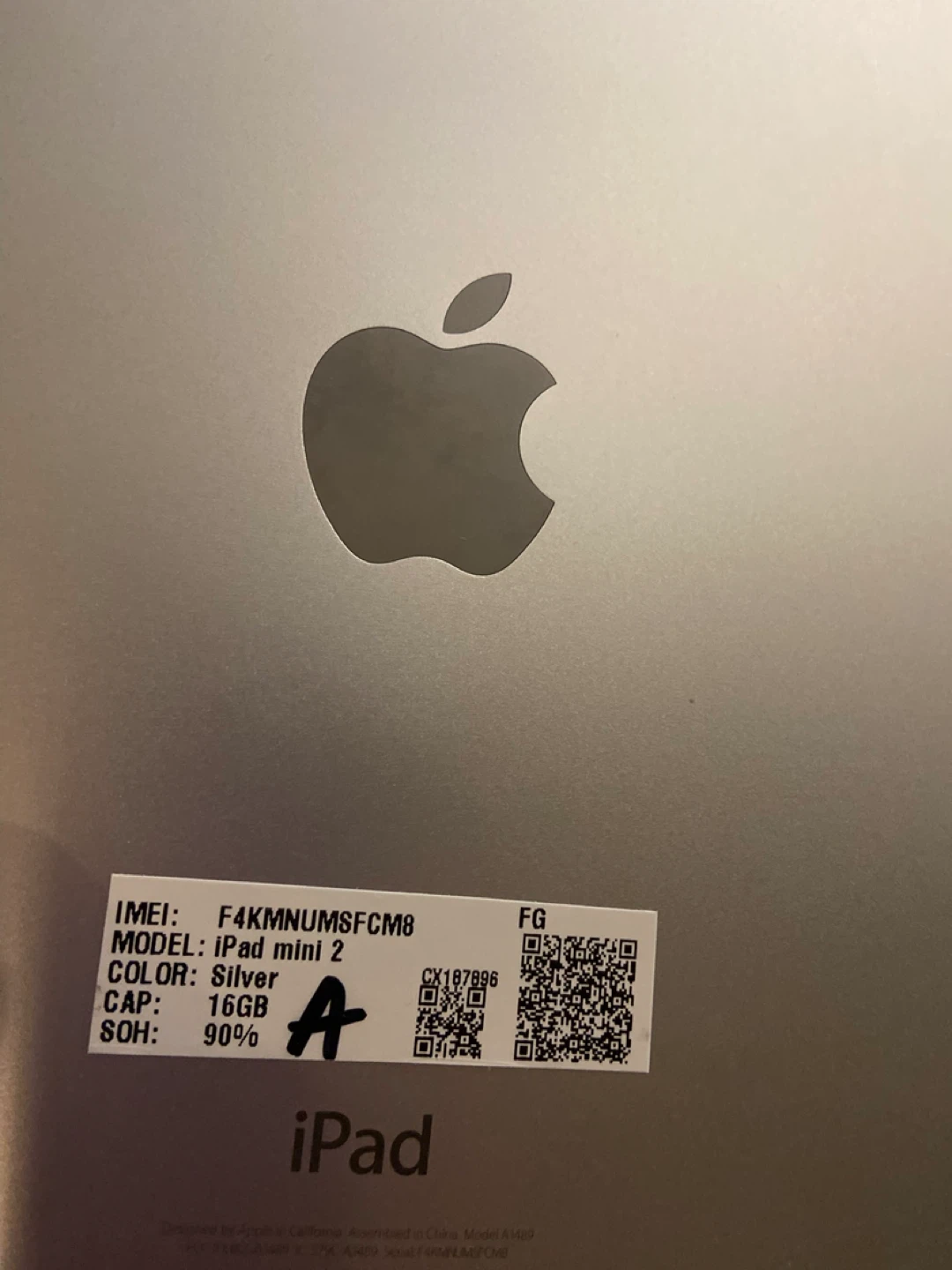 Apple iPad mini 2 Silver 16GB