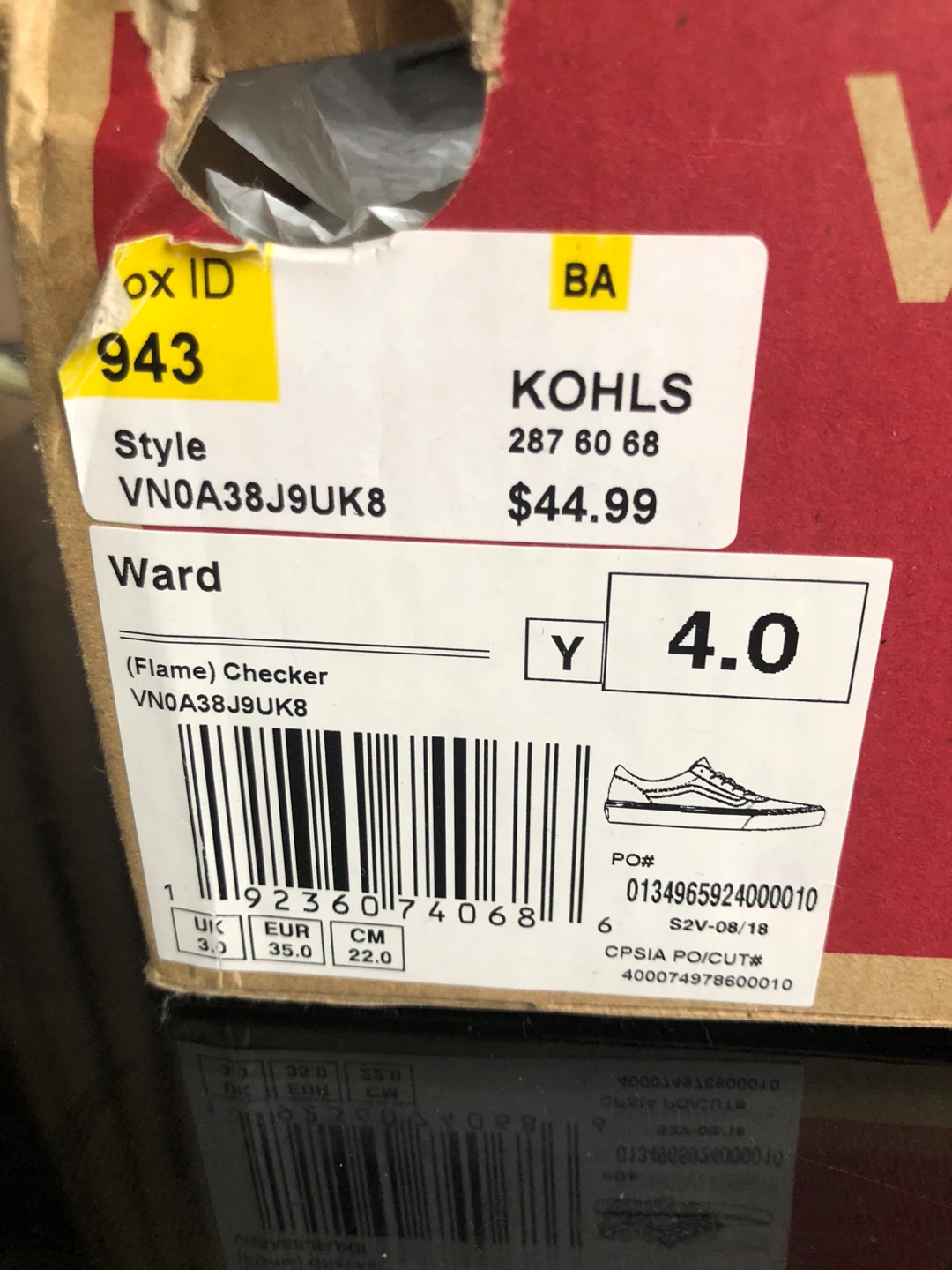 Brand new vans ward boys suede skate shoes - photo 2