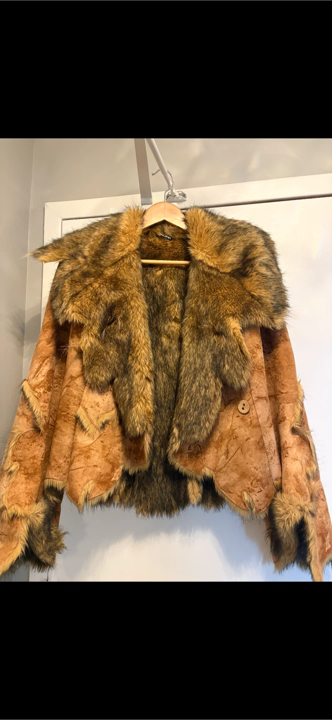 Irini Atelier Group Fur Lined Jacket - Size 44 - photo 2