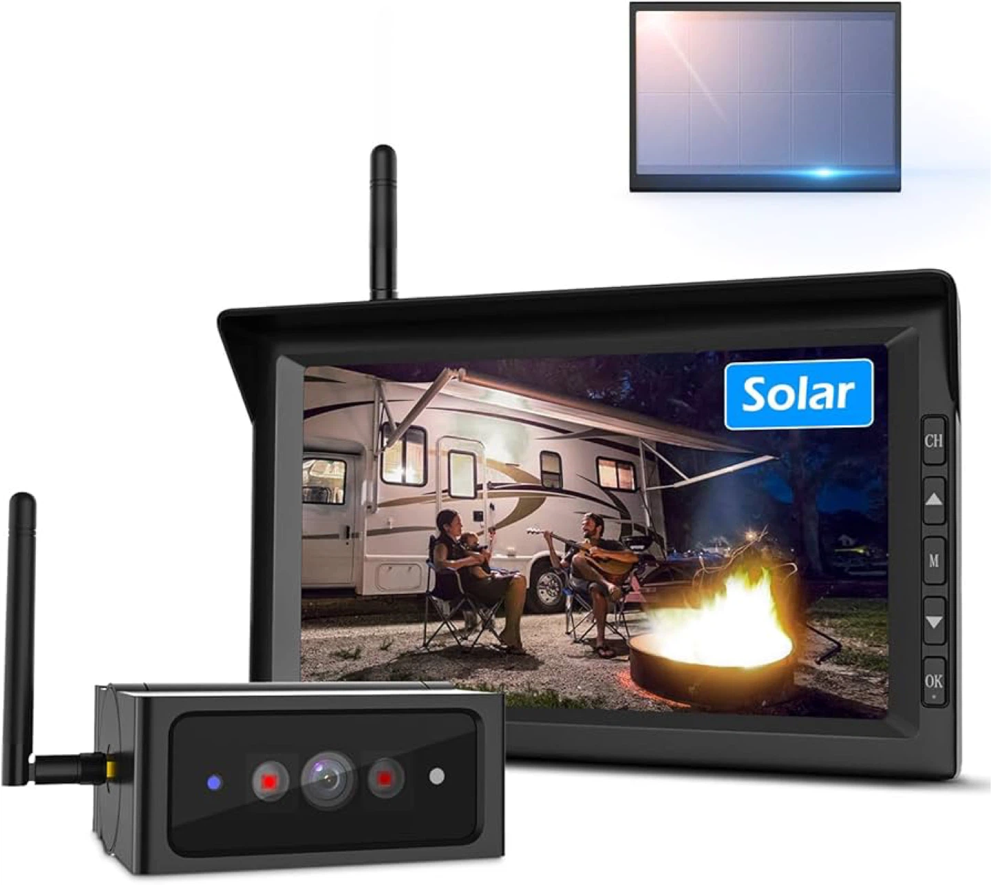 AUTO VOX Wireless Backup Camera Magnetic: 5" Portable - photo 2