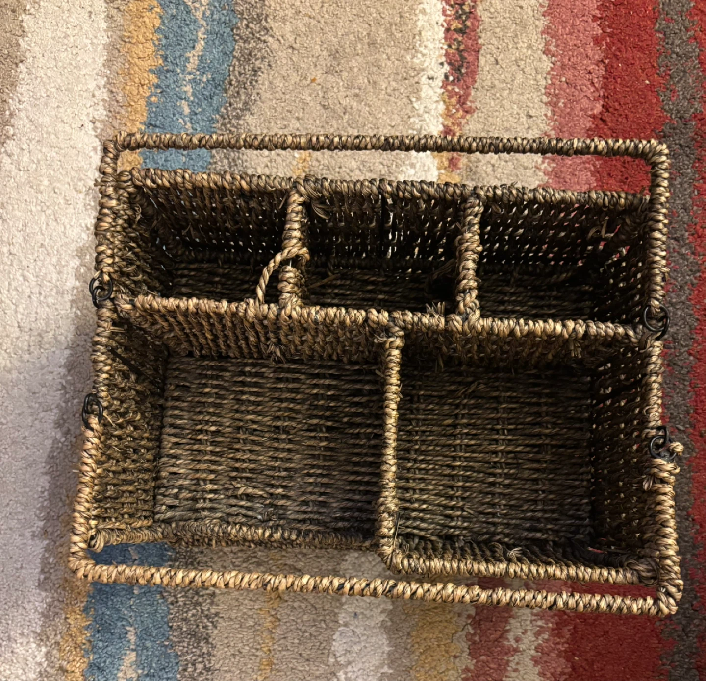 Woven Desk Organizer Caddy - photo 3