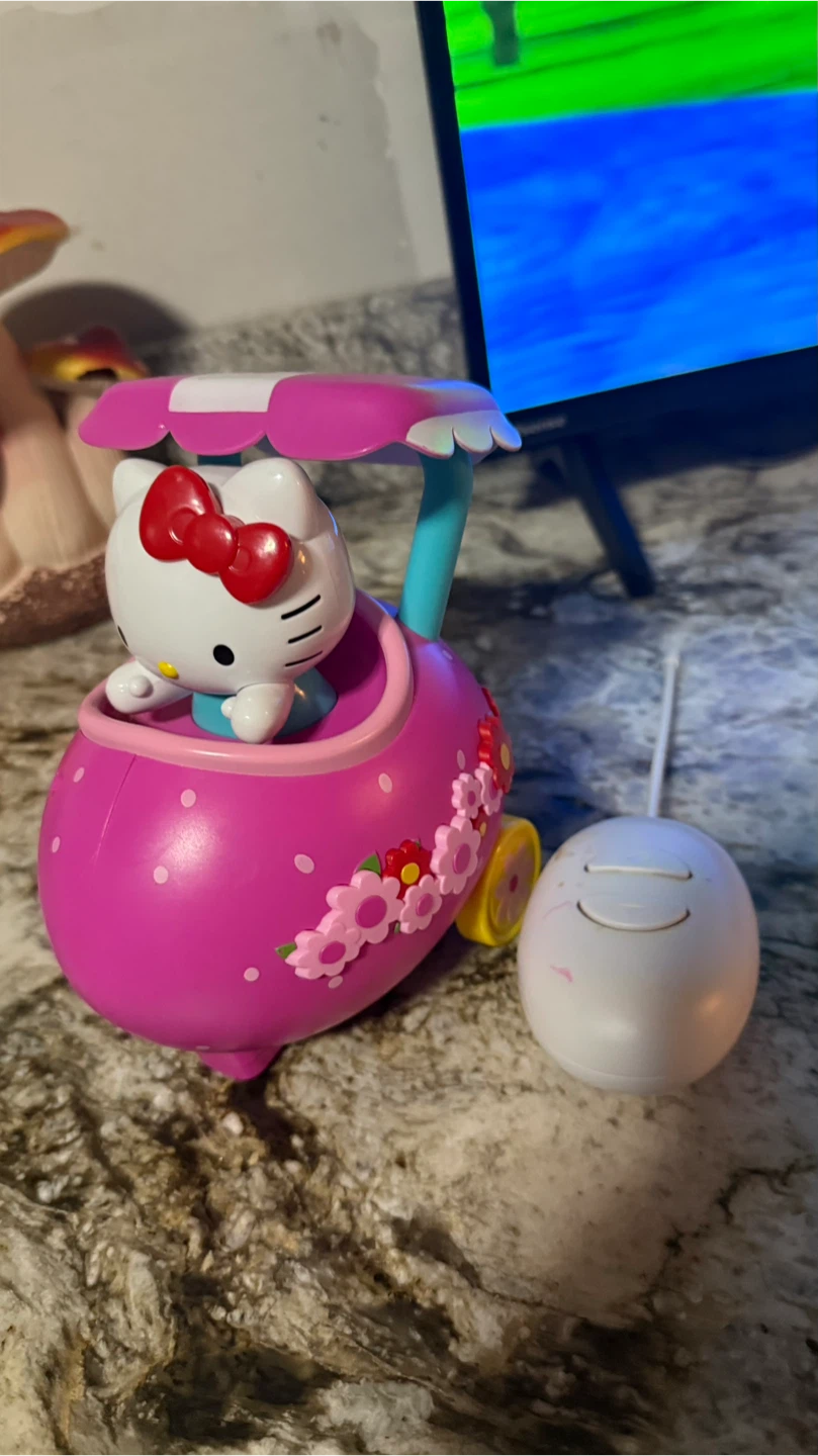 Hello Kitty Remote Control Toy Car