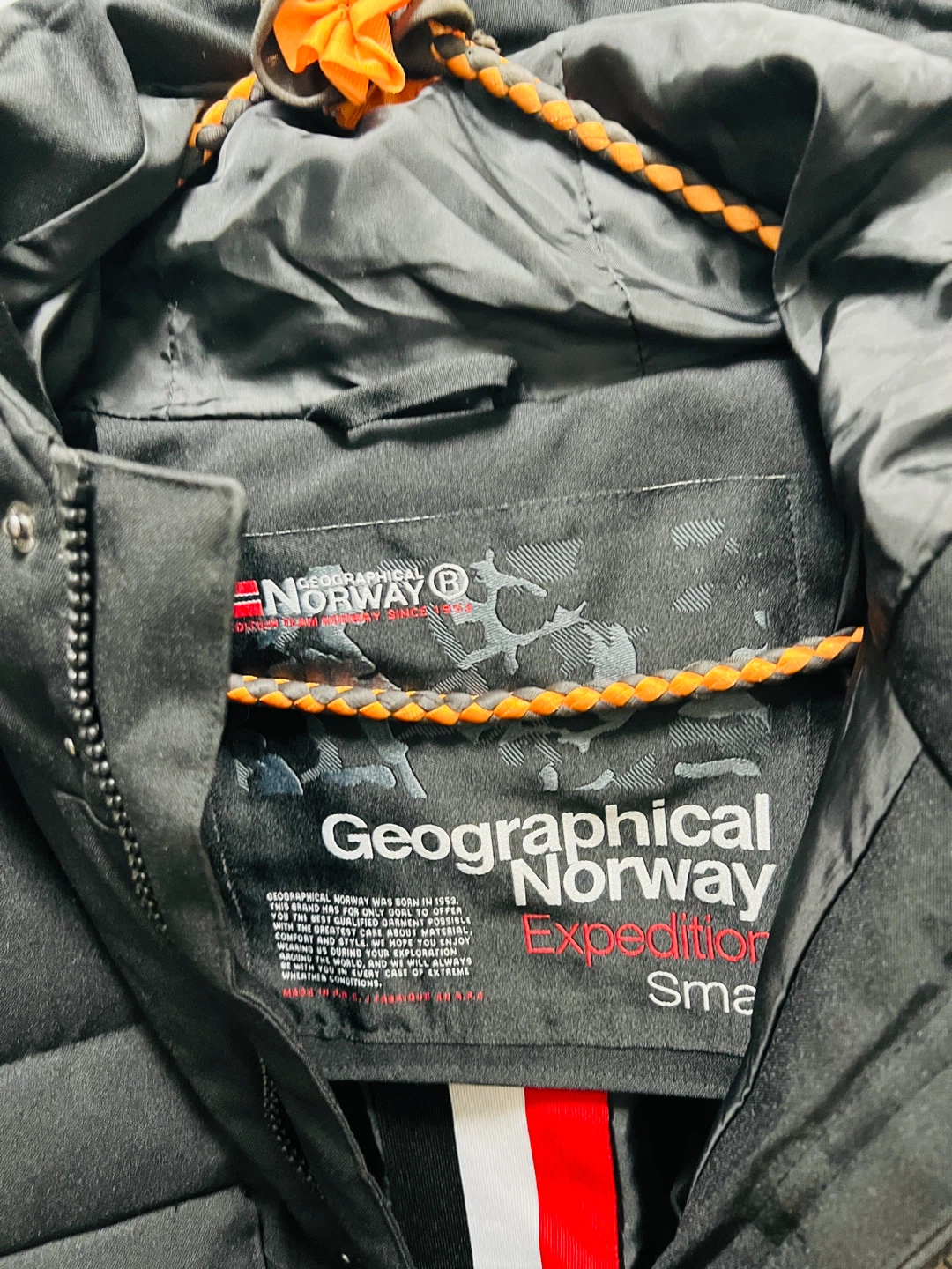 Geographical Norway Expedition Puffer Jacket Small Black - photo 5