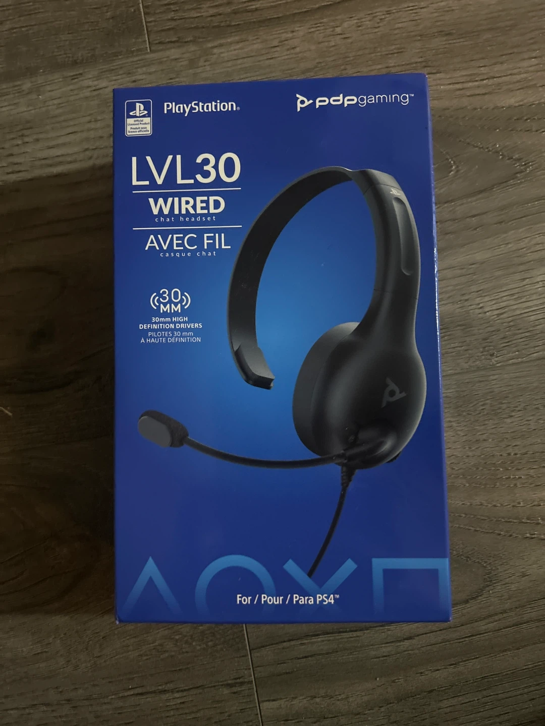 PDP LVL30 Wired Chat Headset for PS4