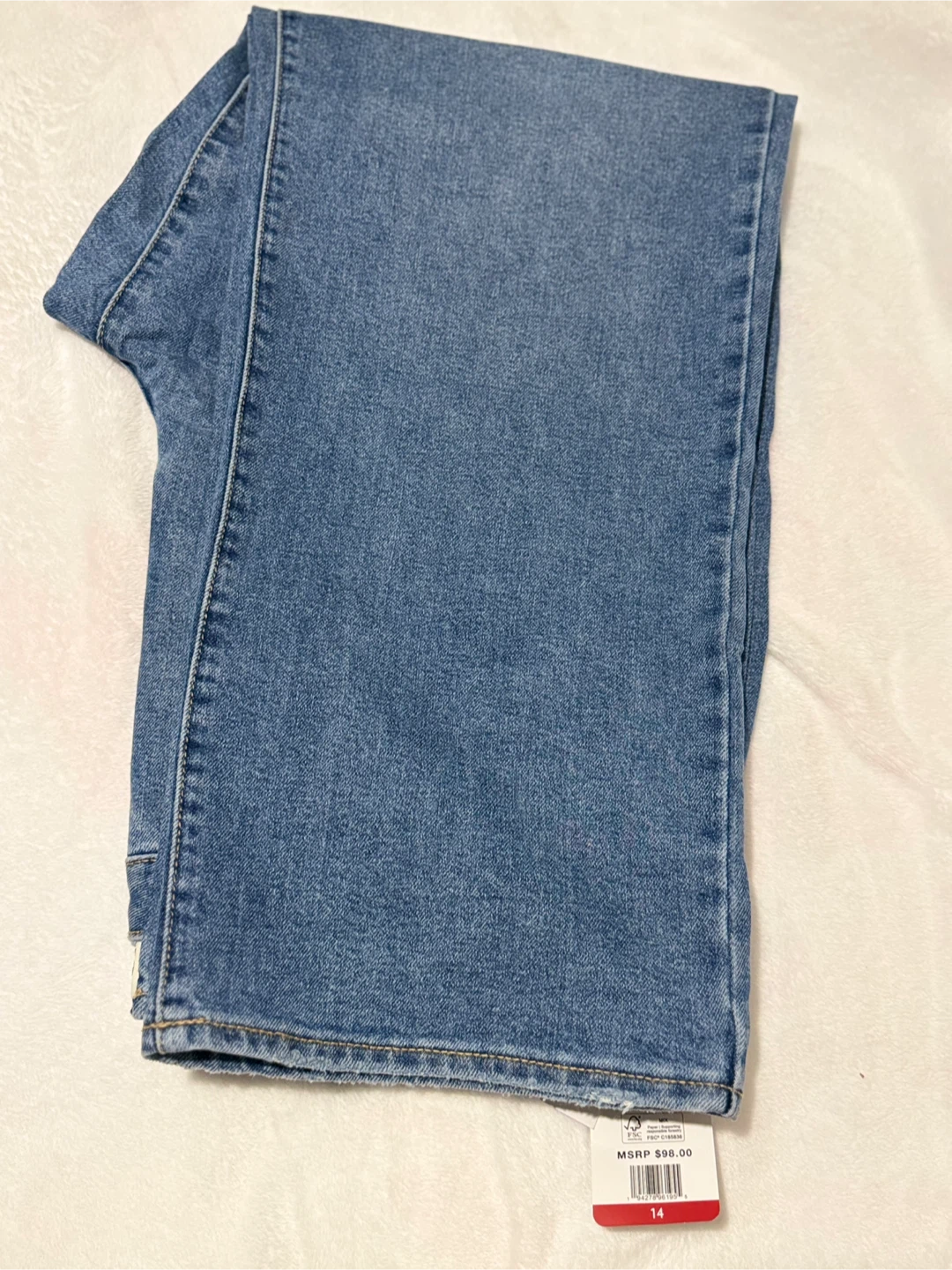 Edited Loose Straight Jeans Size 14 - photo 3