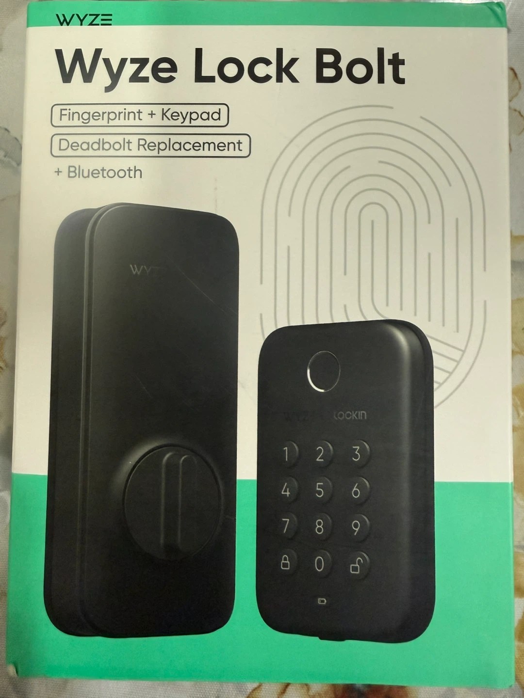 Wyze Lock Bolt Smart Door Lock - Fingerprint + Keypad - photo 5