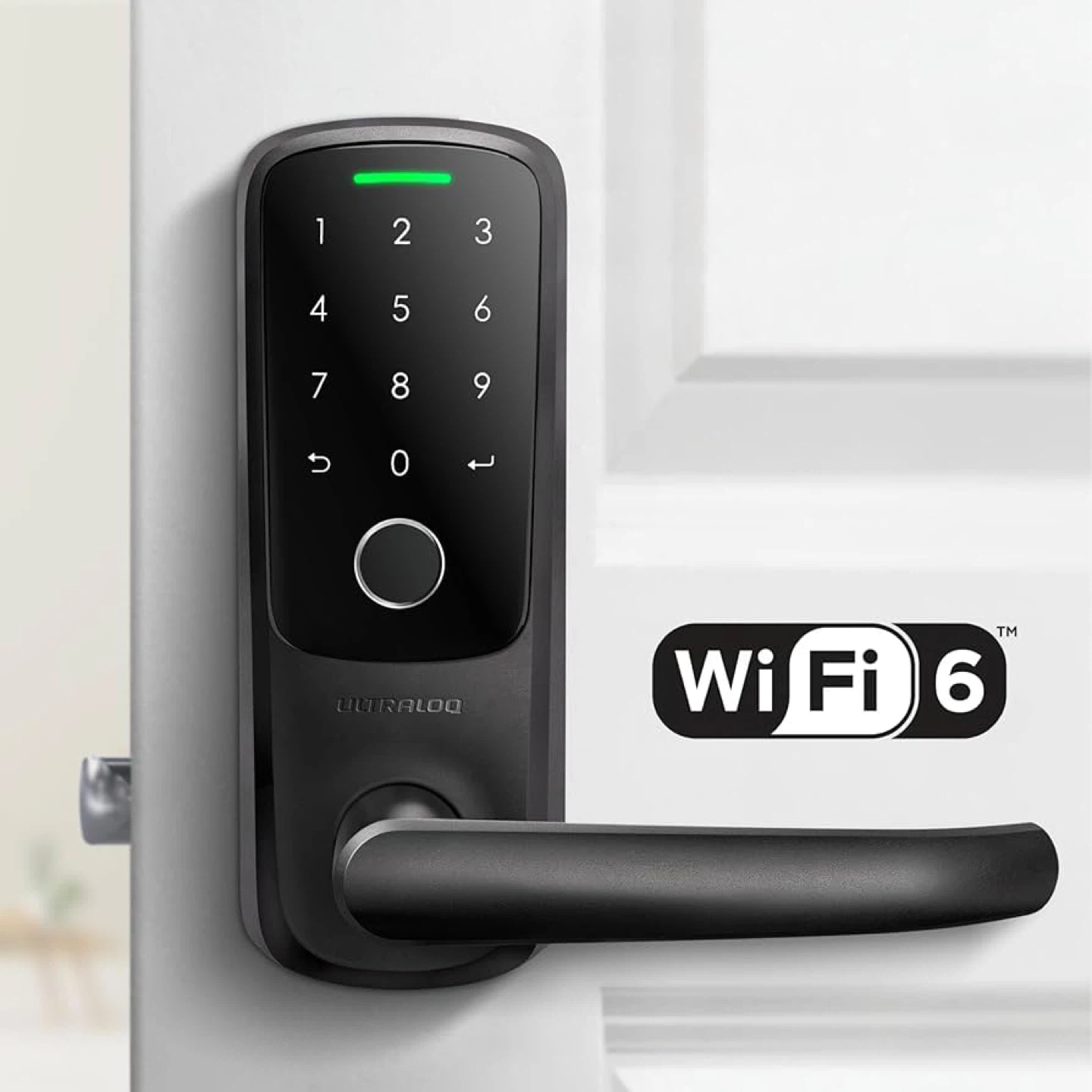 ULTRALOQ Smart Lock - Fingerprint & WiFi 6 Enabled