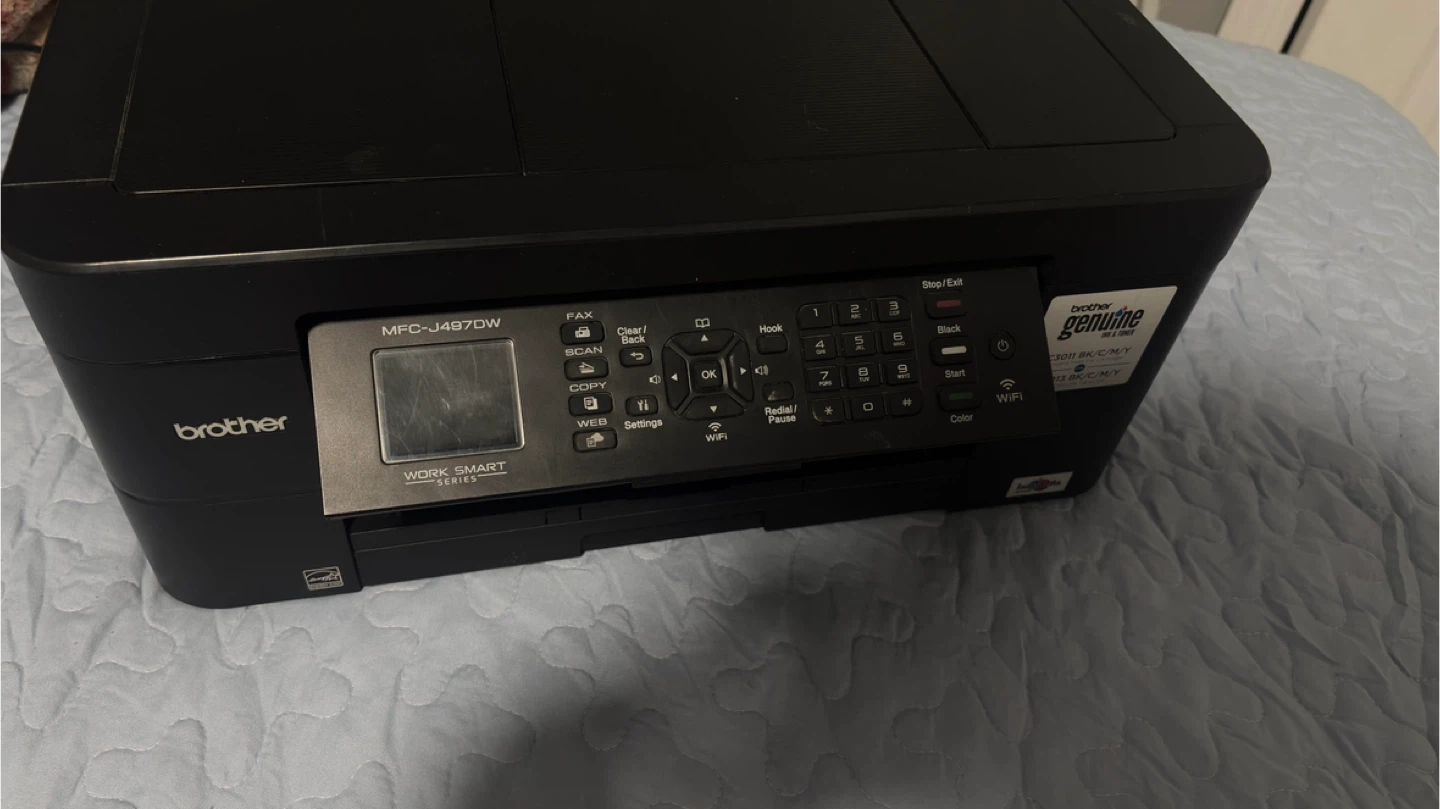 Brother MFC-J497DW Wireless All-in-One Inkjet Printer - photo 2