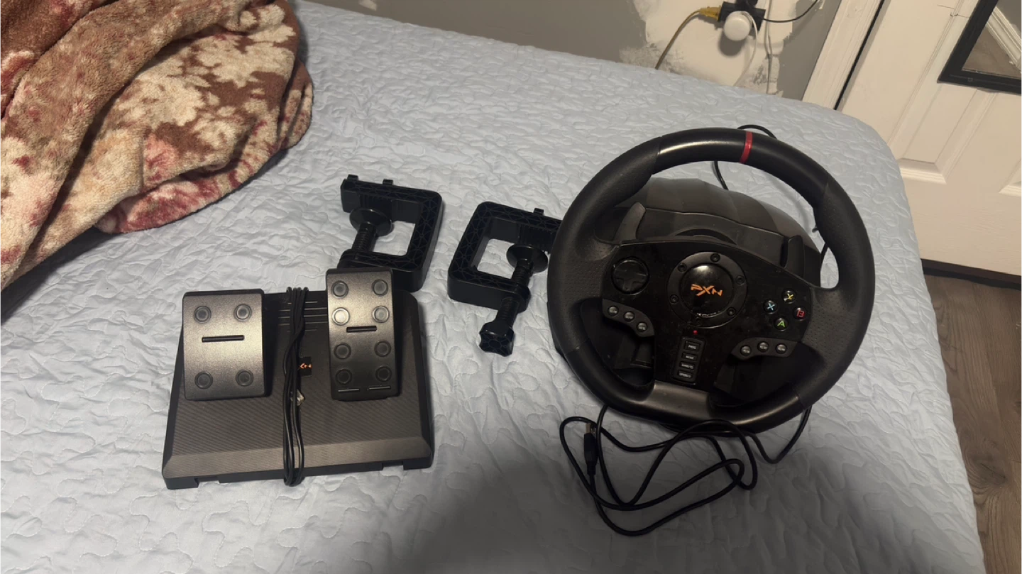 PXN Racing Steering Wheel and Pedals