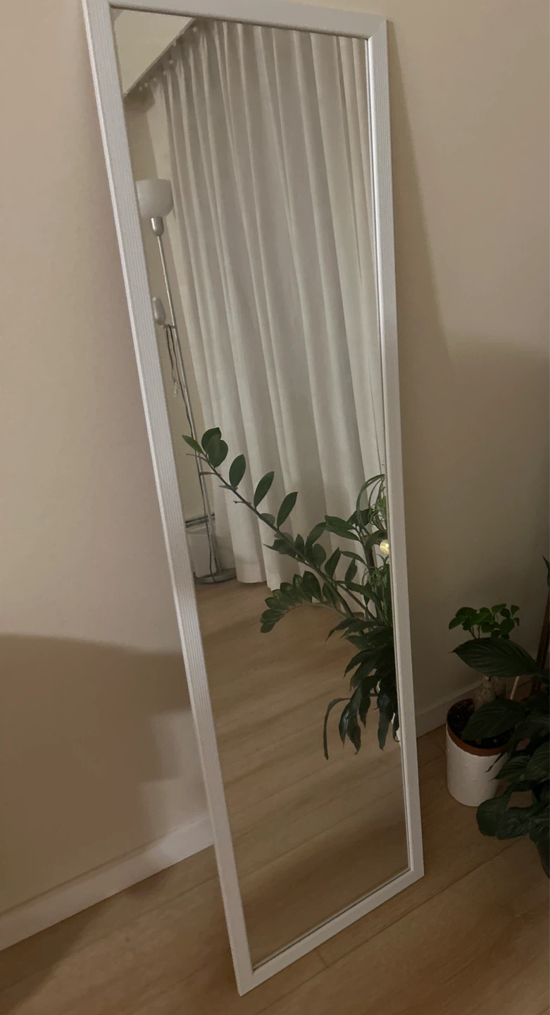 White Full Length Mirror