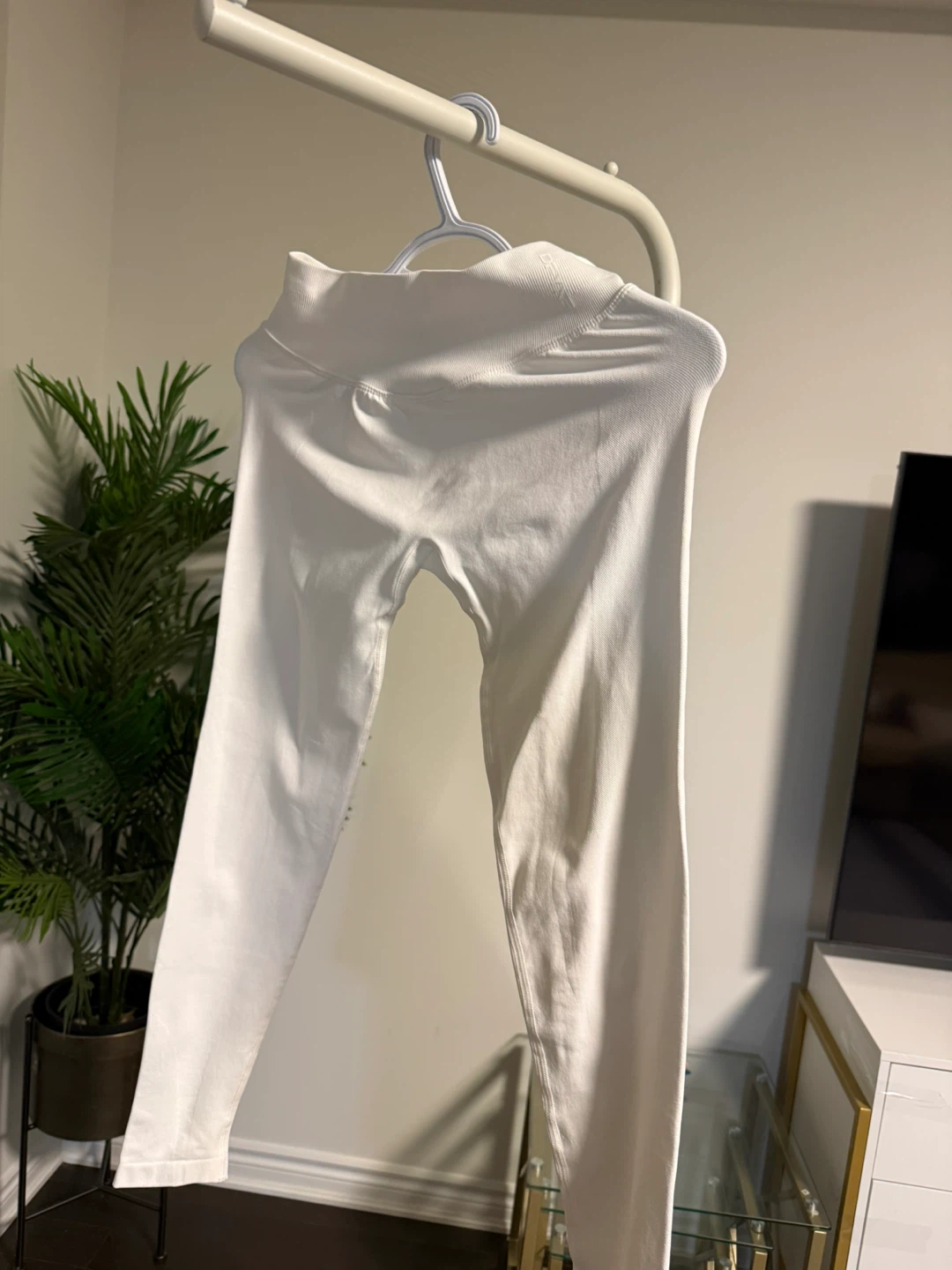 White Activewear Leggings