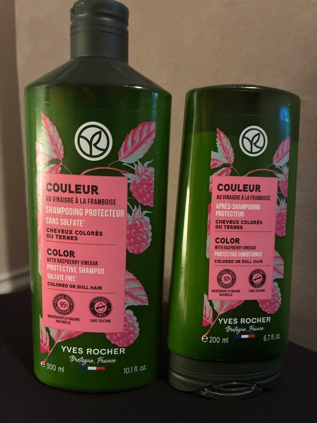 Set of Yves Rocher Shampoo and Conditioner