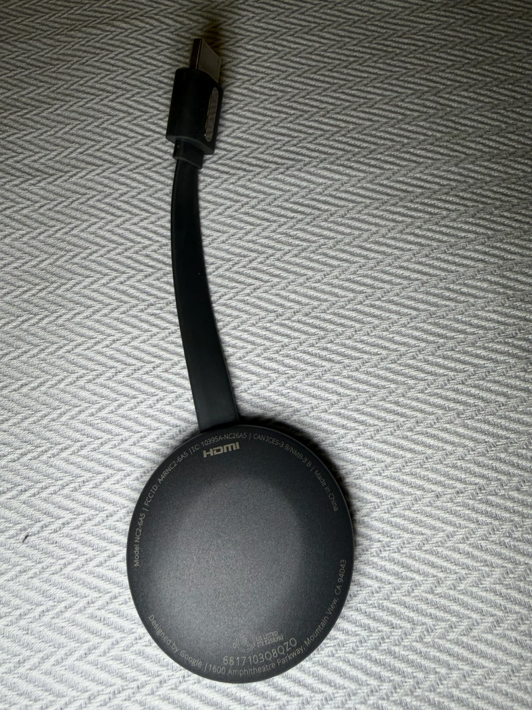Google Chromecast HDMI Streaming Device
