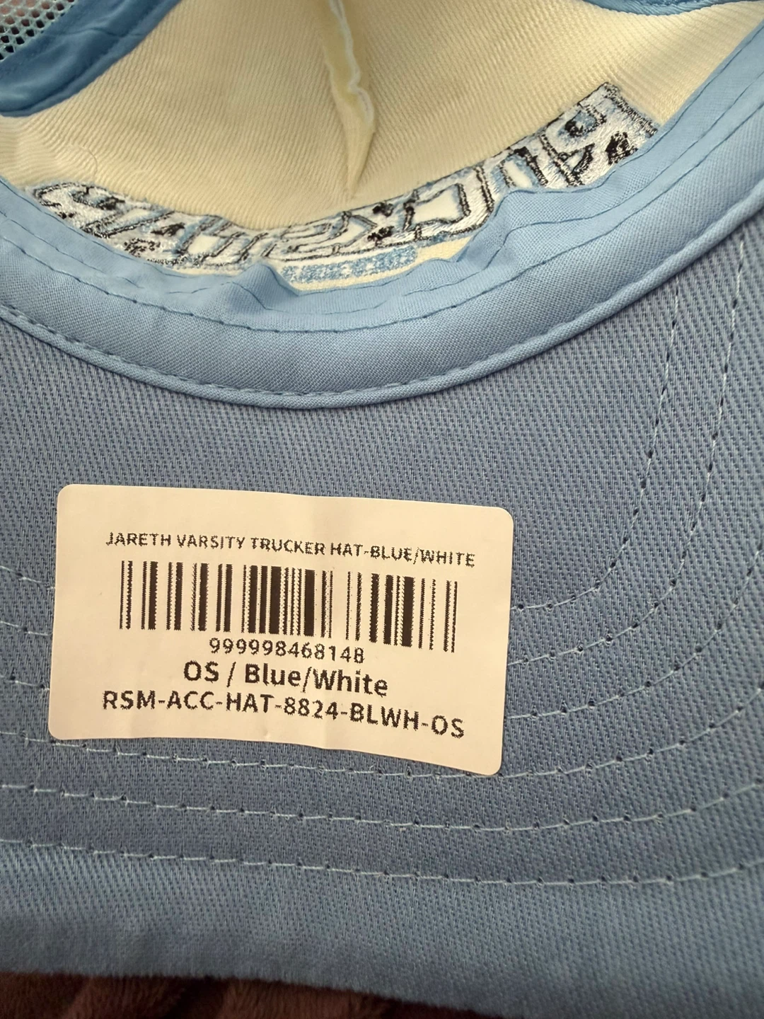 Rockstar Original Trucker Hat - Blue/White - photo 2