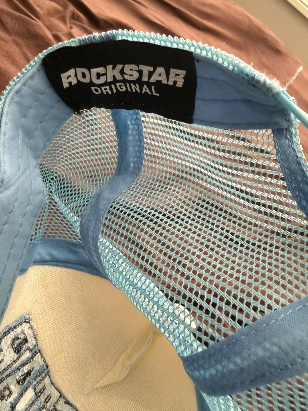Rockstar Original Trucker Hat - Blue/White - photo 3