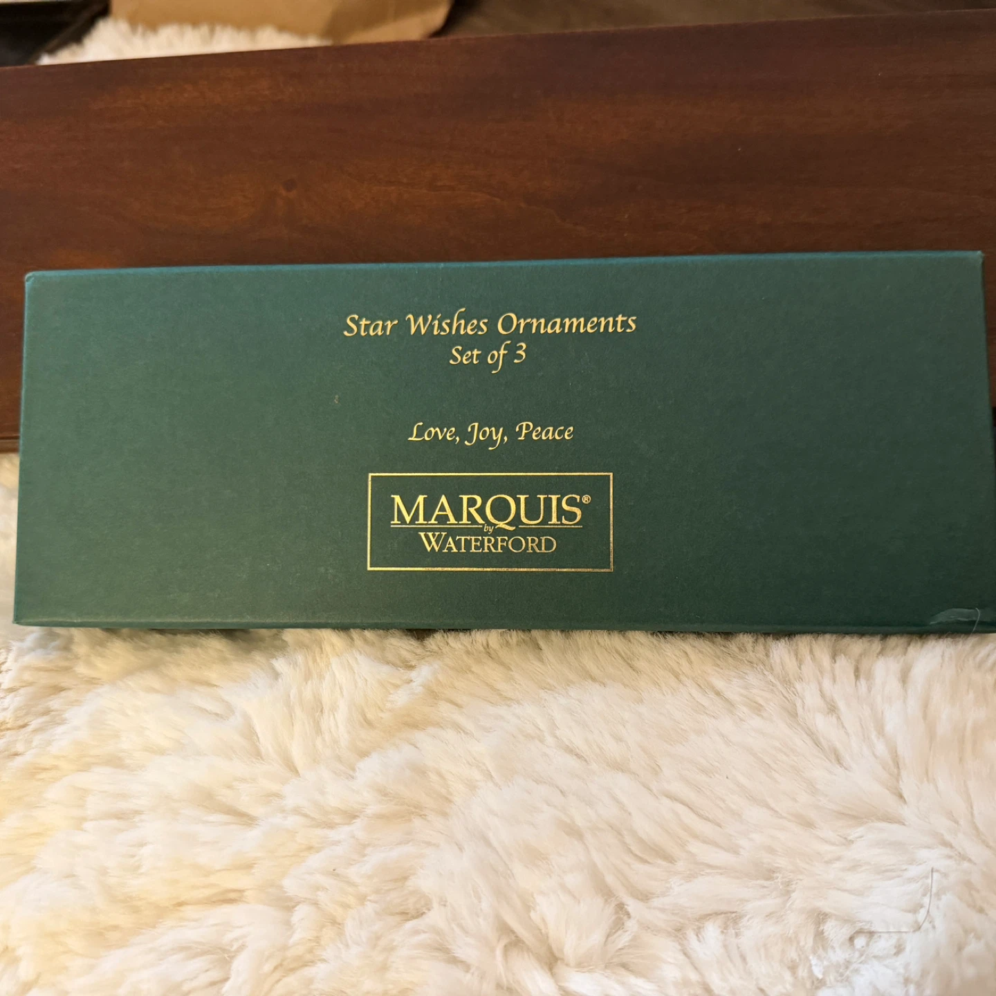 Marquis by Waterford Star Wishes Ornaments Set of 3 - photo 2